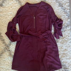 Maroon Express dress